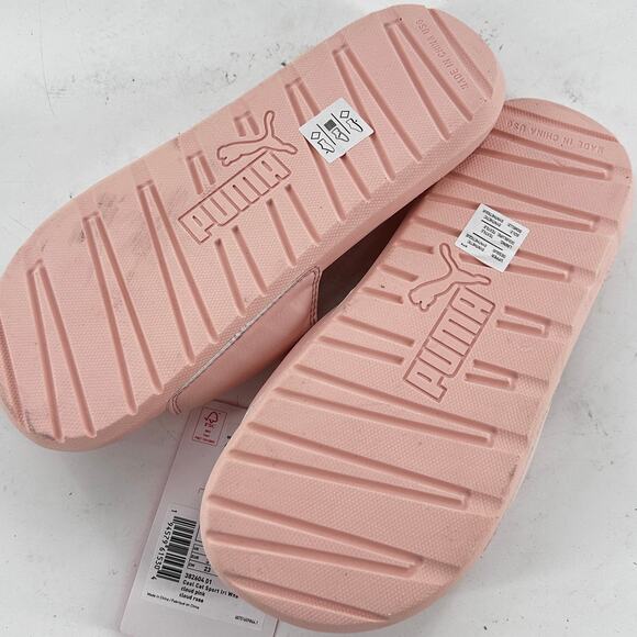 Puma Cool Cat Slide Sandals 6 Pink NWT Women's Travel Beach Resort - Picture 2 of 4
